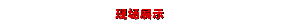 現場展示